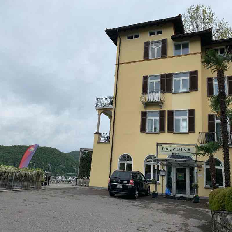 Commune Pura tour in just under 50 minutes. walking route map in Magliaso