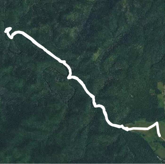 Abraham’s Falls Waterfall Hike in Cades Cove