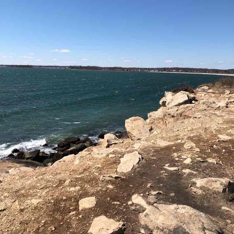Bluff Point Outer Loop Trail Walk Groton, Connecticut, USA Pacer