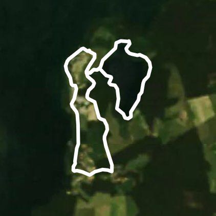 Zislow walking route map in Zislow