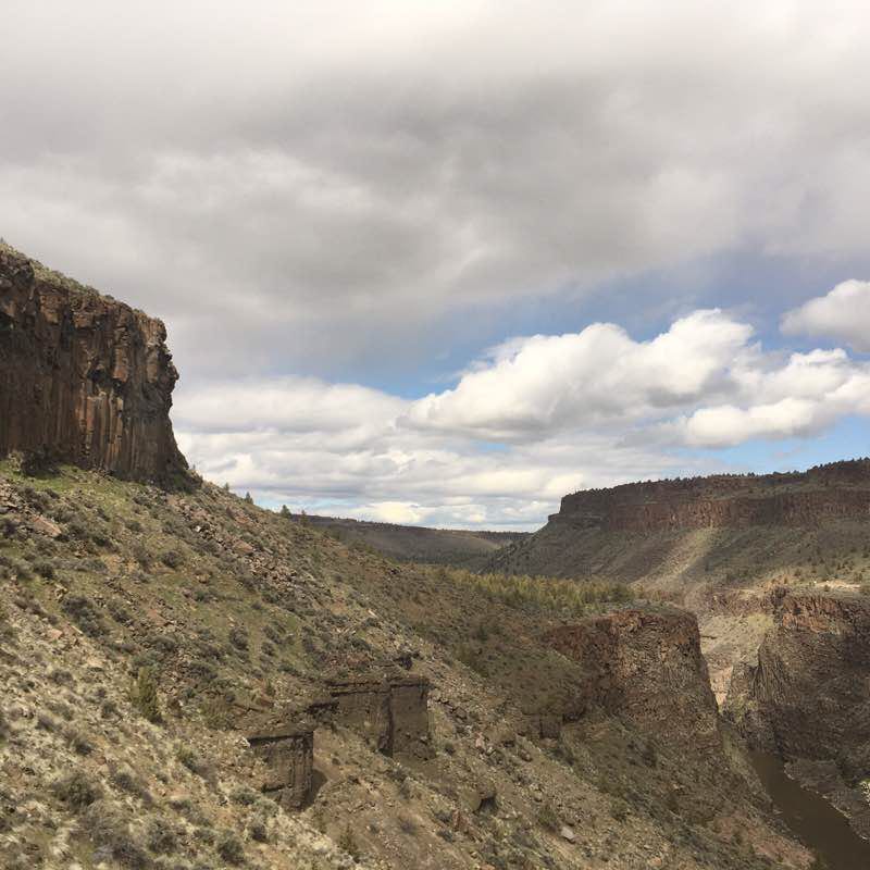 Otter Bench walking route map in Culver