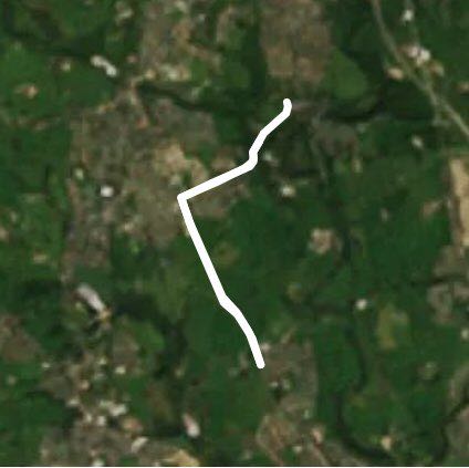 Summerseat walking route map in Bury