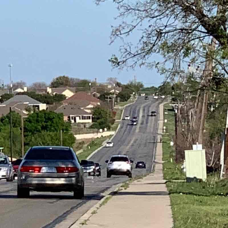 Watercrest Hills Walk Trail Killeen, Texas, USA Pacer