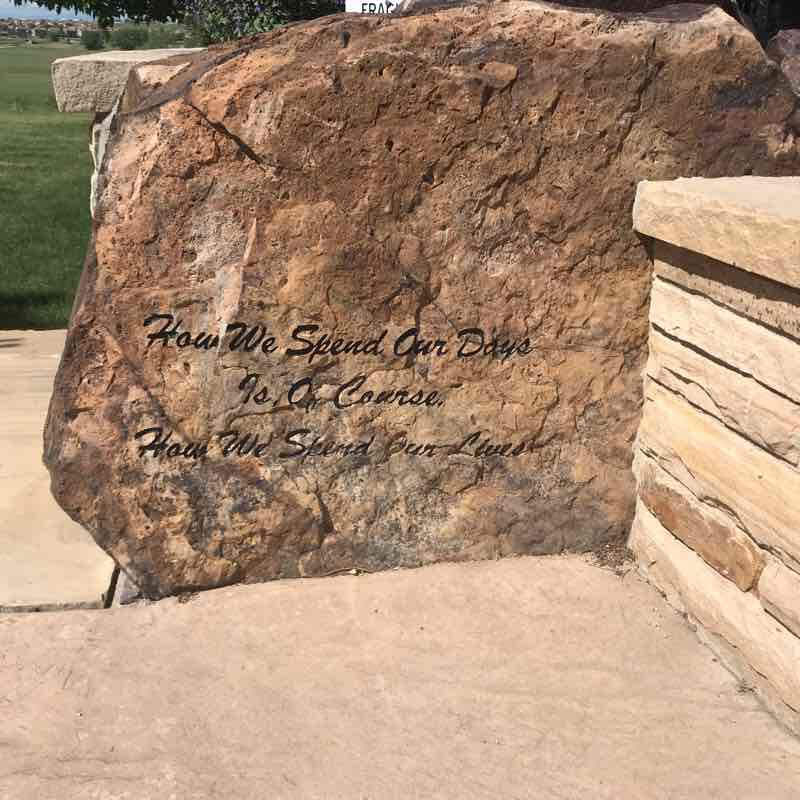 Water  walking route map in Johnstown