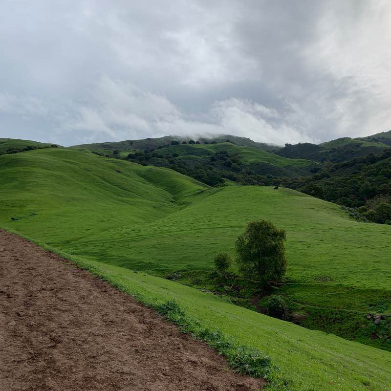 MissionPeak walking route map in Milpitas
