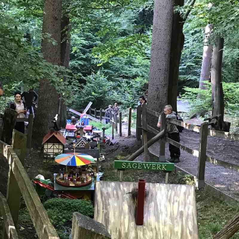 Wennigser Mark walking route map in Wennigsen (Deister)