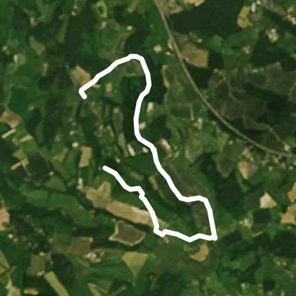  Ibstone to Fingest walking route map in Lane End