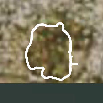 East Park walking route map in Caracas