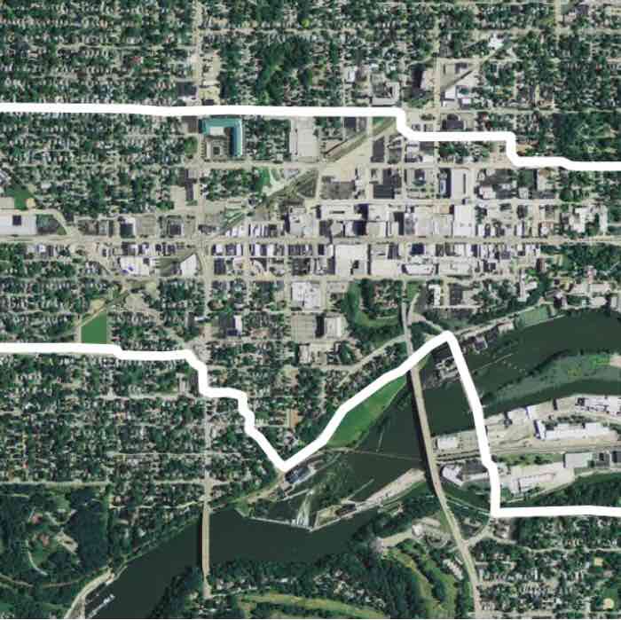 The river | Walking Map