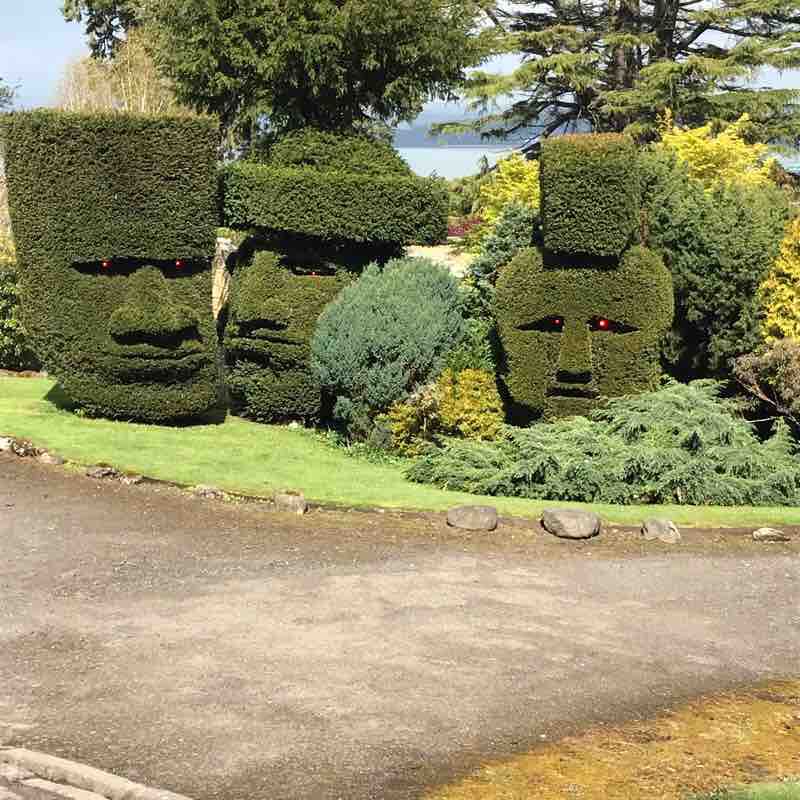 Route 17 6.2M walking route map in Queensferry