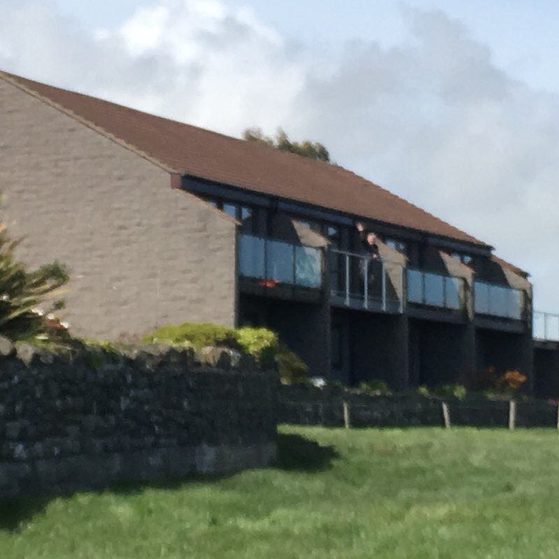 Dunstonburgh circular  walking route map in Embleton