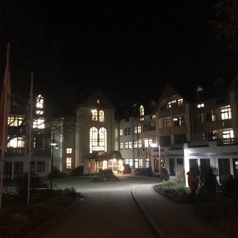 Evening walk in Bad Heilbrunn walking route map in Bad Heilbrunn