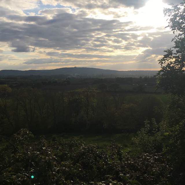 Hartpury to Maisemore walking route map in Maisemore