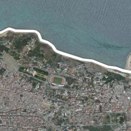 Margala walking route map in Tanger