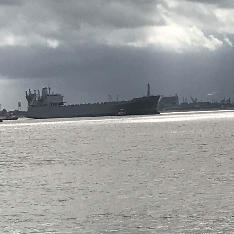 Crescent Park💝 walking route map in Arabi