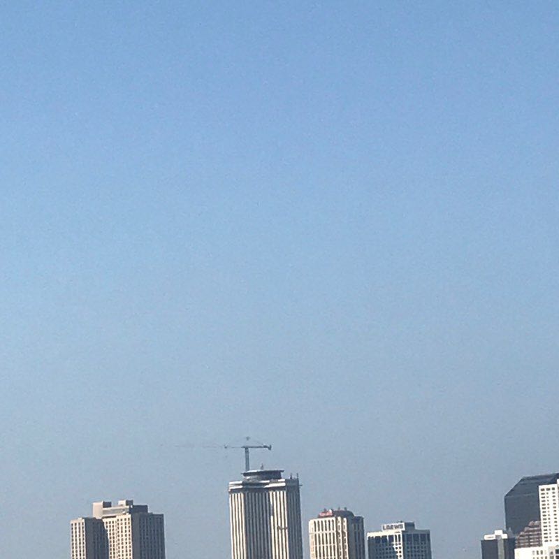 Crescent Park💝 walking route map in Arabi