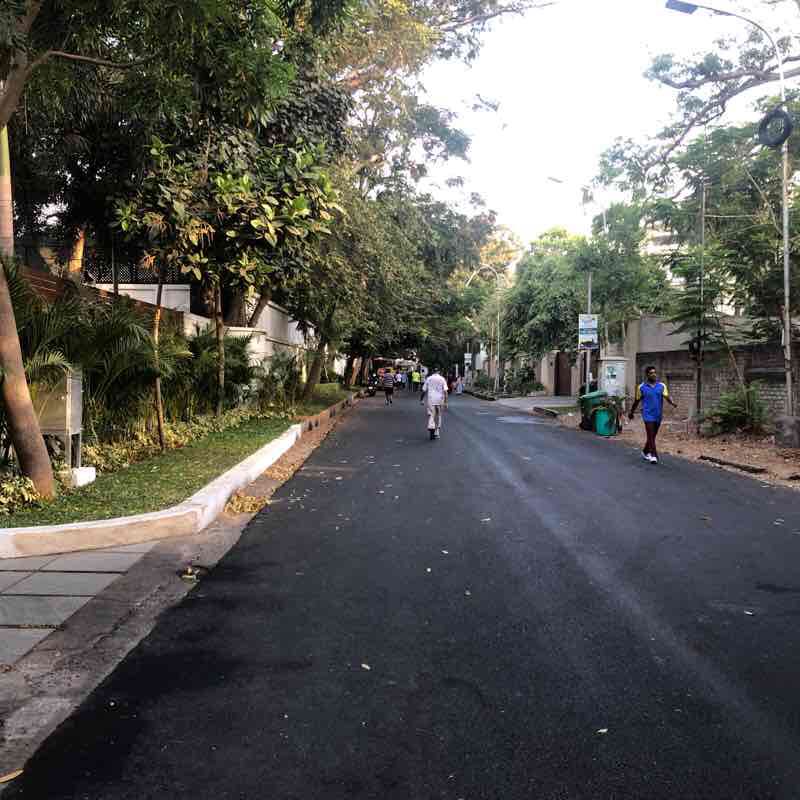 Boat Club Scenic Walk Trail RA Puram, Chennai, India Pacer