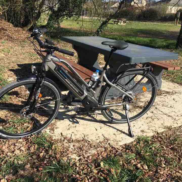 Greenways walking route map in Beauce