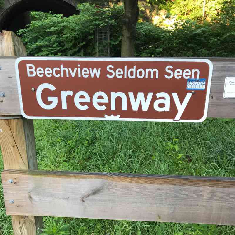 Seldom Seen Beachview Walk Trail Pittsburgh, Pennsylvania, USA Pacer