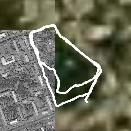 The first walking route map in Angarsk