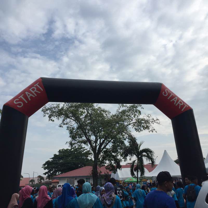 Must be Spectrum Run 2019 walking route map in Alor Setar