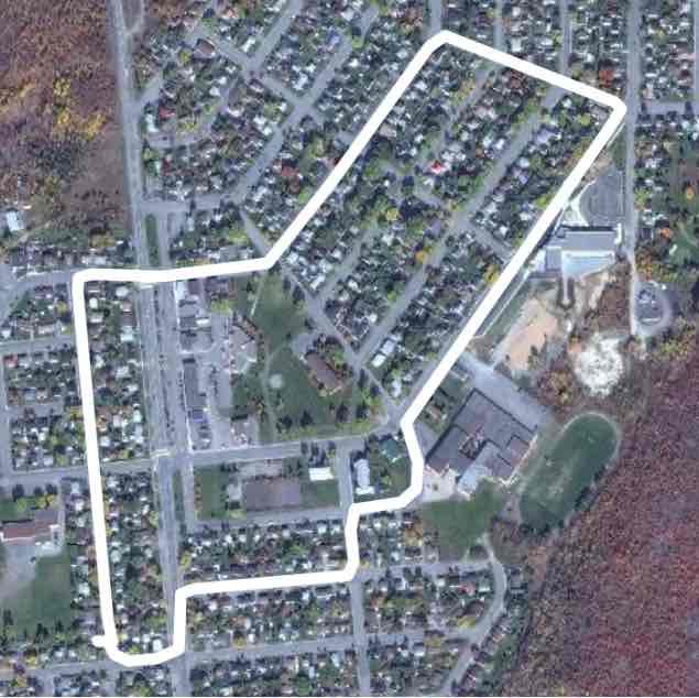 Lively Ontario 산책로 서드베리, 온타리오 주, 캐나다 Pacer