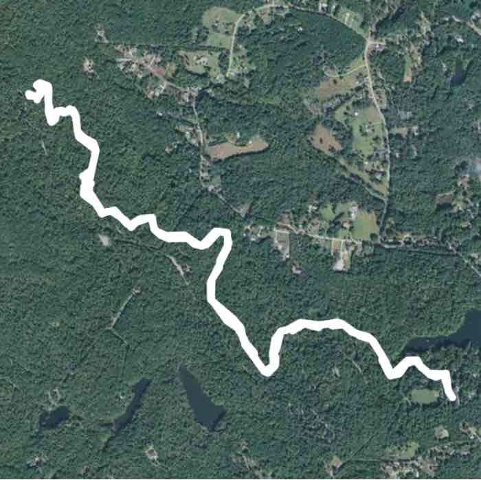 Paris basic  walking route map in Taylors