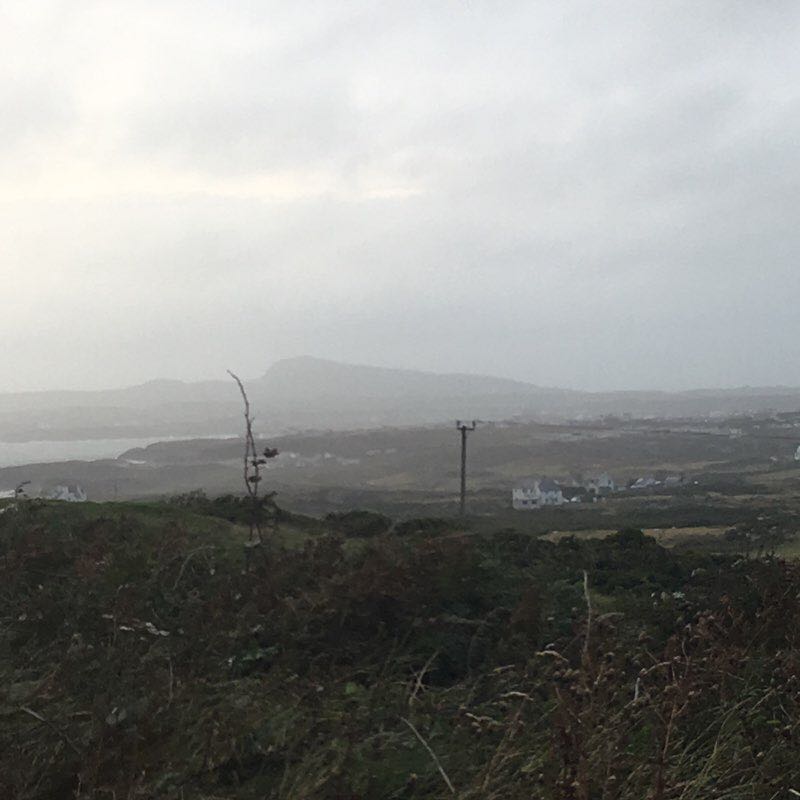 Rhoscolyn headland walking route map in Rhoscolyn