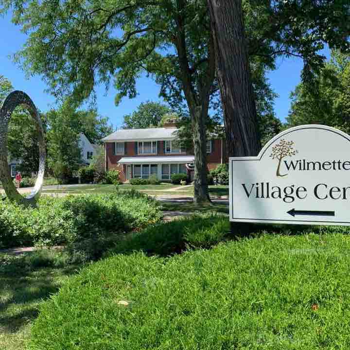 Kenilworth/Wilmette Neighborhood walking route map in Wilmette