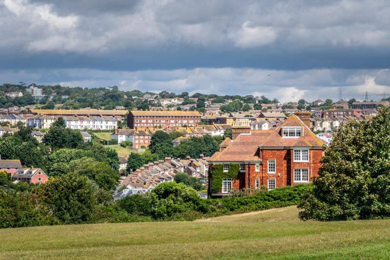 Delightful Bostall Woods Walk walking route map in Welling