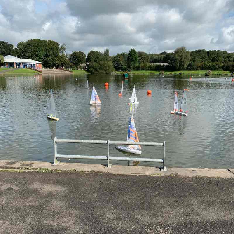 The lido walking route map in Bury