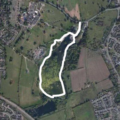 Wicksteed Park trail