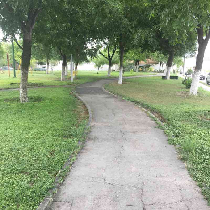 Saint Joseph walking route map in Ciudad Apodaca
