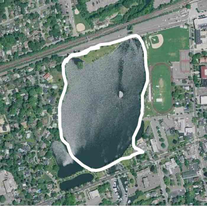 argyle lake Walk Trail Babylon, New York, USA Pacer