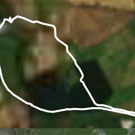 Sutton Wharf - Shenton - Bosworth - Sutton Wharf   walking route map in Stapleton