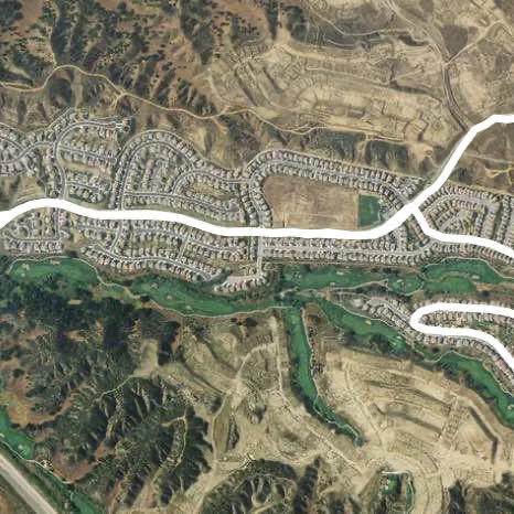 Manbo walking route map in Beaumont