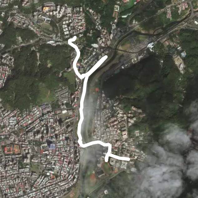 傍晚散步 （萬芳社區捷運站-景美河提-政治大學）