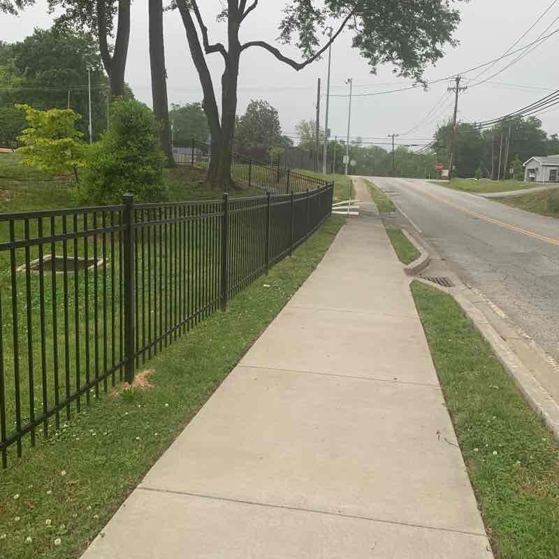 My route Walk Trail Woodruff, South Carolina, USA Pacer