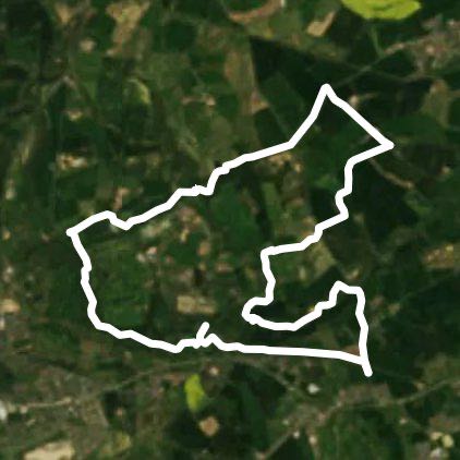 Beamish walking route map in High Hold