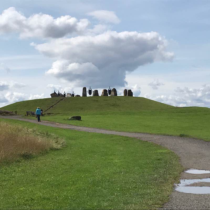Herrington Park 6 walking route map in New Herrington