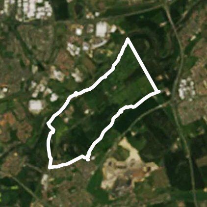 Penshaw walk walking route map in New Herrington