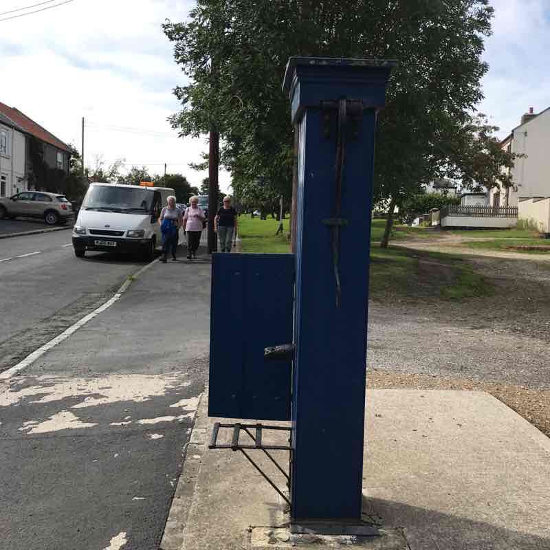 Hutton Henry walking route map in Sheraton