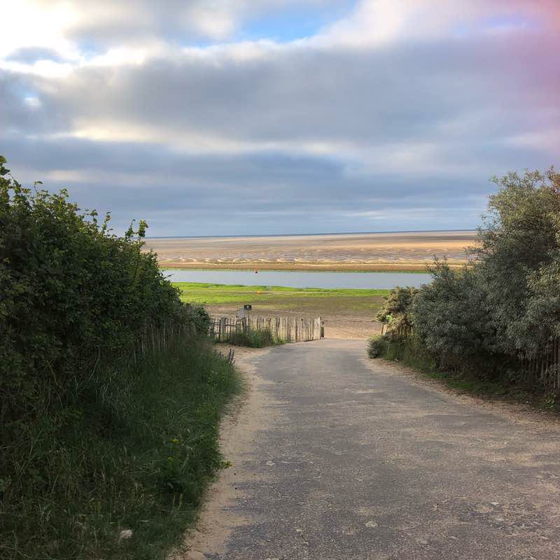 Off to see the sea walking route map in Wighton