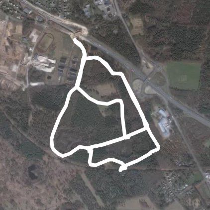 North walking route map in Dägeling