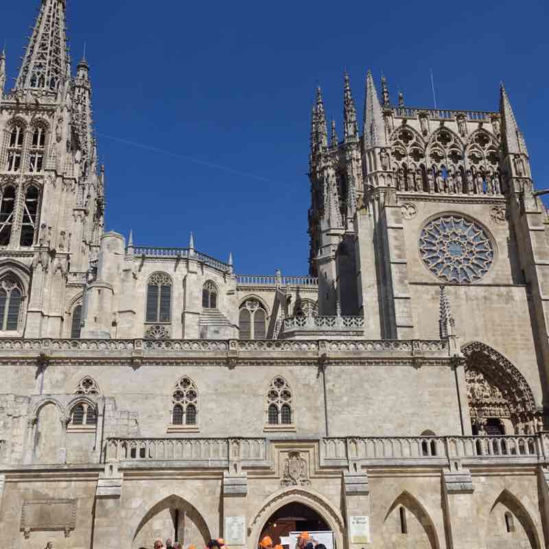 Camino 12Day_Ages >> Burgos walking route map in Arlanzón