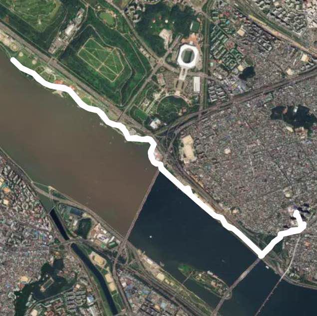 합정역 왕복 10km 코스