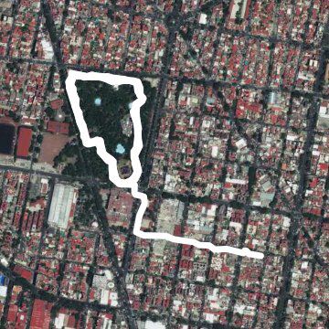 pista de tartan BJ parque de los venados