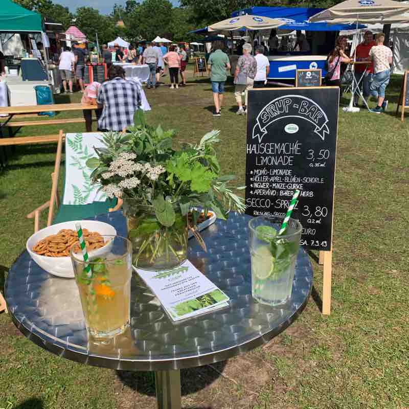 Brombachsee walking route map in Absberg