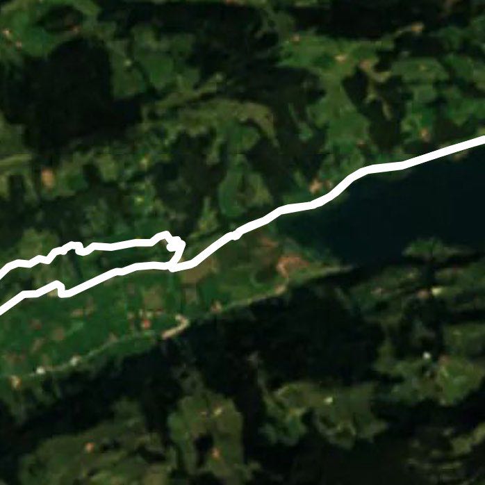 On the sunny side of the Alpsee walking route map in Immenstadt im Allgäu