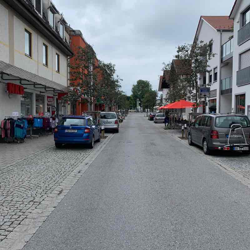 Collecting steps in Bad Aibling walking route map in Bad Aibling